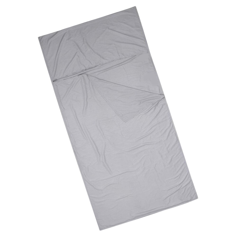 Portable Travel Sheet Sleeping Bag Washed Hotel Hotel Across Dirty Sleeping Bag Liner Lightweight Sleep Sack(Gray)