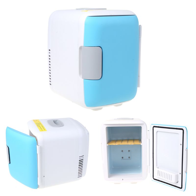 Mini Fridge Ultra Quiet Car Use Refrigerator Low Noise Freezer Cooling & Heating Box P9YD