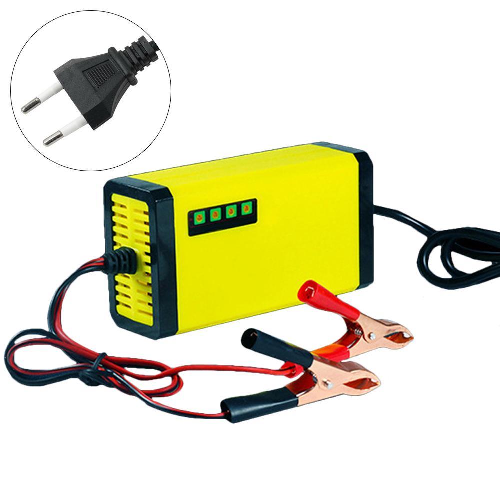 Portable 12V 2A Power Supply LED Display Auto Car Motor Battery Charger Adapter