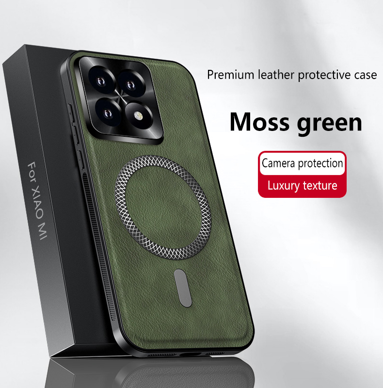 Case Voor Xiaomi 14T 13T Pro Case Cover Voor Xiaomi Mi 15 15s 14 13 12 12s Pro 5G Telefoon Case Xiaomi 15 14 Ultra Cover: silicium / green
