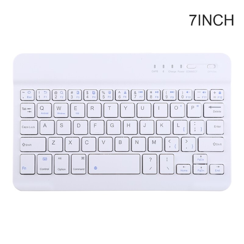 7/9/10 Inch Draadloze Bluetooth-Compatibel Lichtgewicht Oplaadbare Toetsenbord