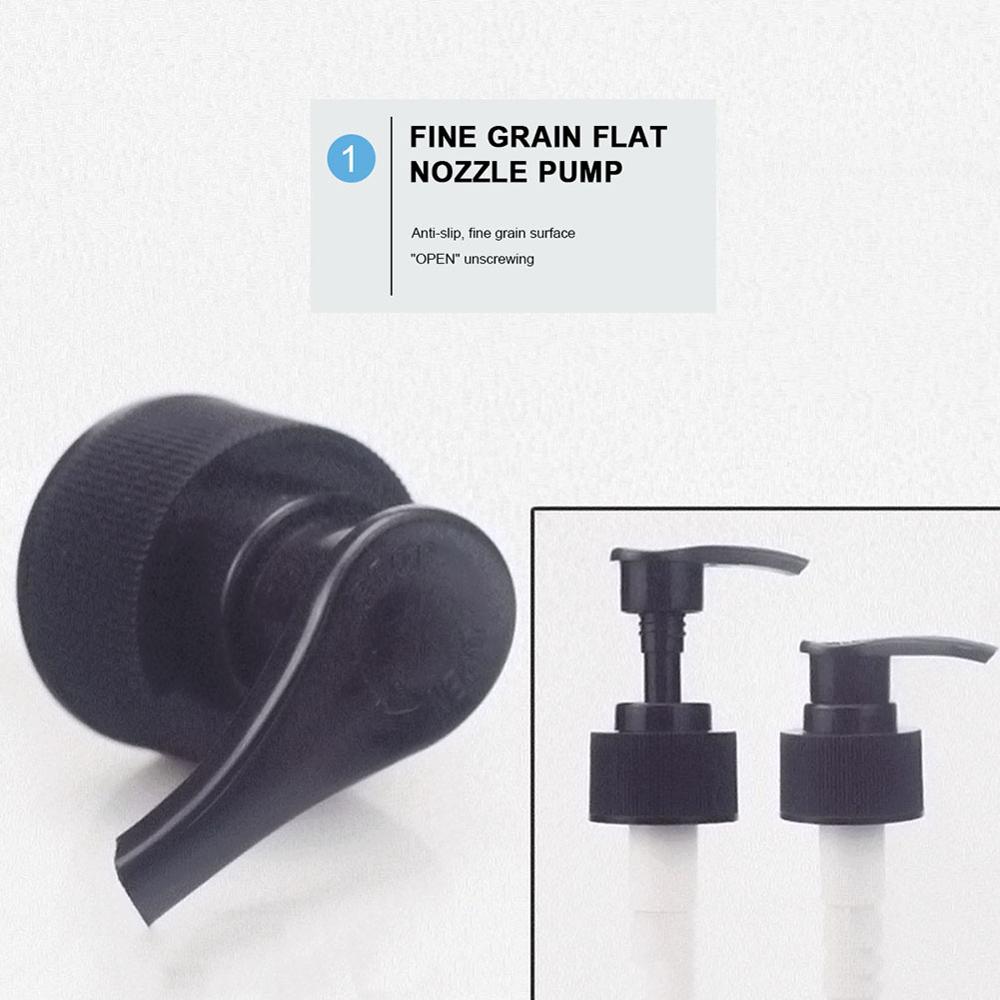 500Ml Lege Plastic Hervulbare Pomp Fles Lotion Shampoo Douchegel Zeepdispenser Fles Outdoor Reizen