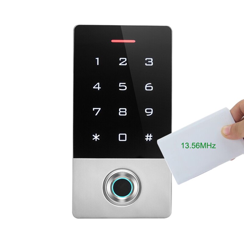 IP68 Wasserdichte WIFI APP Biometrische Fingerprint Access Control TF1 Meatal Alone RFID Karte Tür Access Controller System: TF1-IC