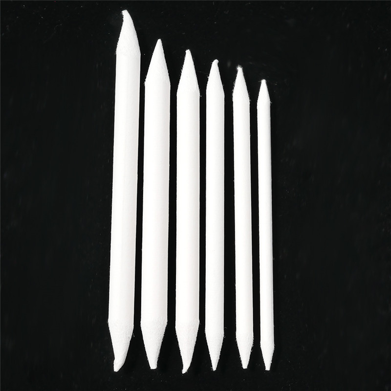 6 uds. Pincel para bocetos, pincel para difuminar, pincel para bocetos, bolígrafo dibujo artístico, papel de lija, lápiz, herramienta para dibujar