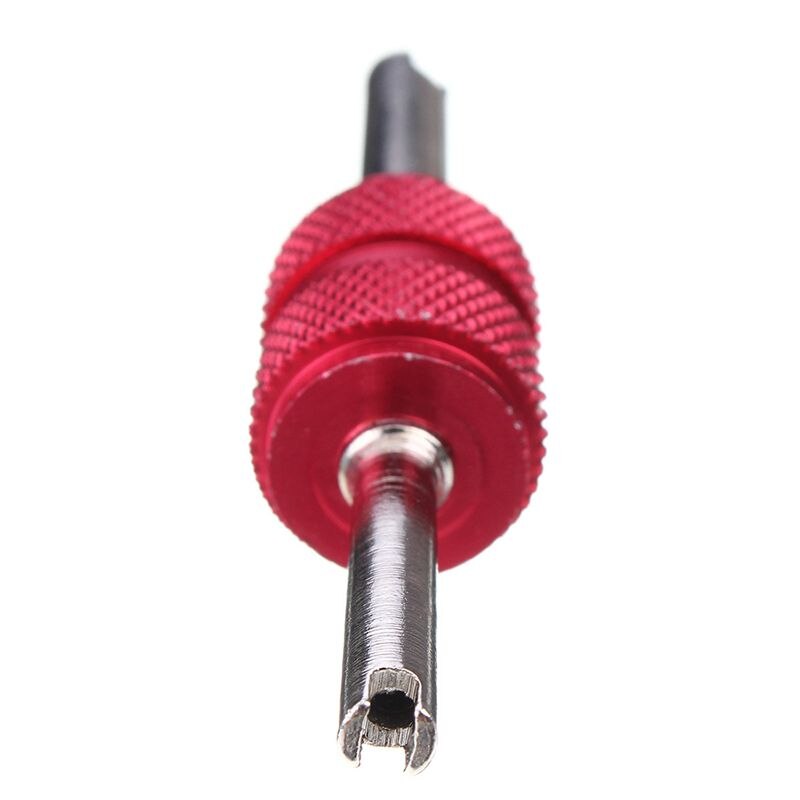 Ayhf-Universele Autoband Ventiel Core Installer Remover Reparatie Tool-Auto 2 Maten Rood