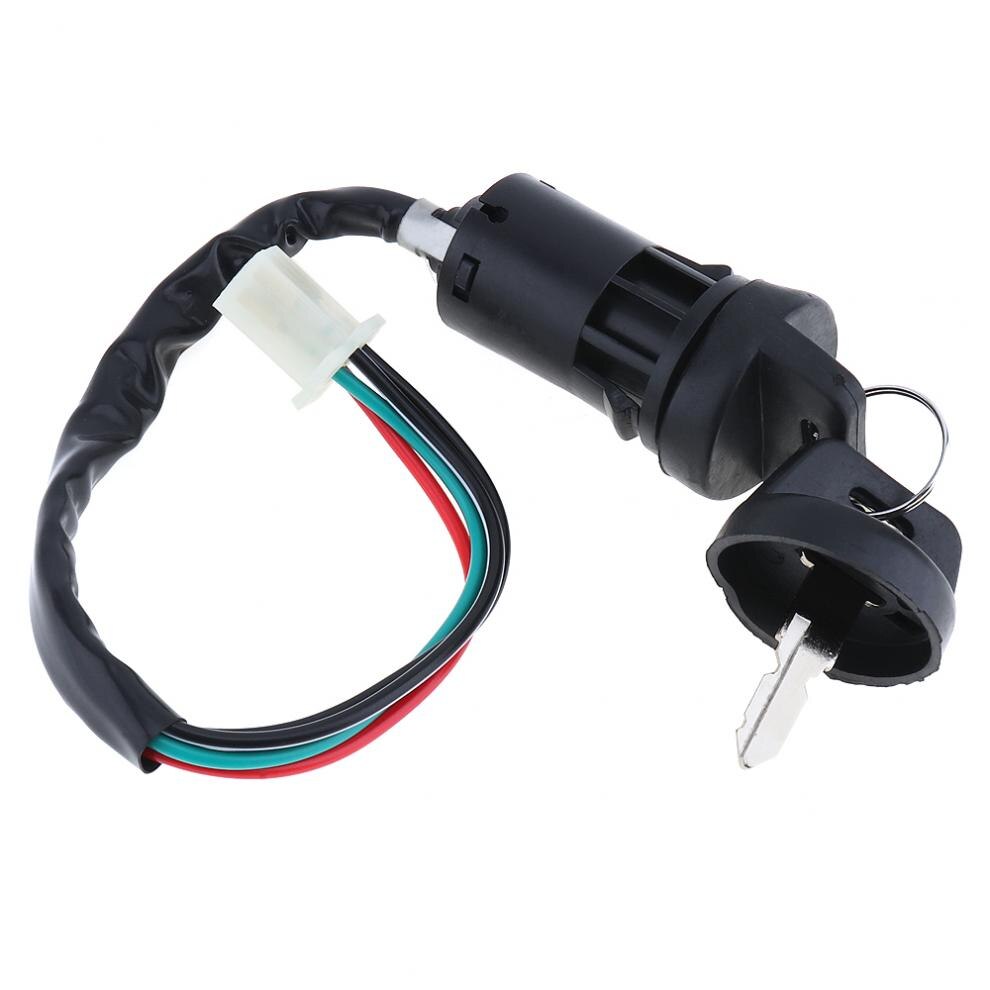 Universal 4 Wires 2 Ignition Keys Start Switch Doo... – Grandado