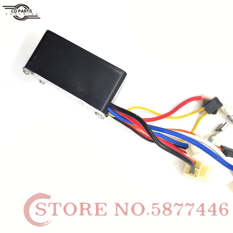 Contrôleur de moteur à brosse YK19F 12/24V 15A, pour petit Scooter électrique de surfeur, Type fermé, Mini dispositif de contrôle de moteur de petite puissance