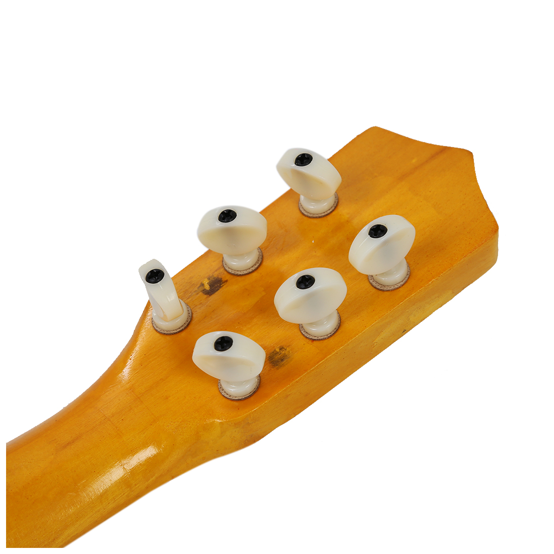 Guitar 21 inch Ukulele Mini Guitar Acoustic Ukulele 6 Strings Plectron Hawaii 21 inch guitars With Pick For Kid Music Instrument