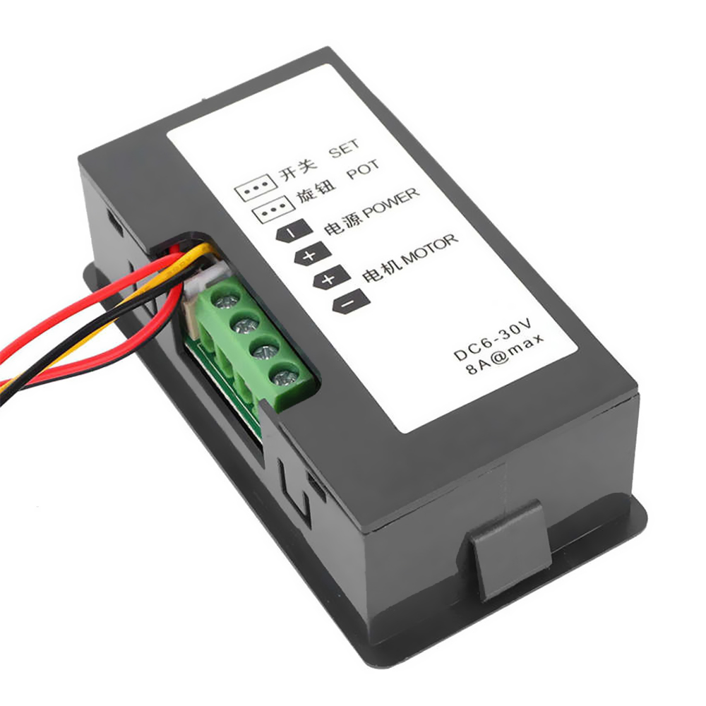 Contrôleur de vitesse de moteur 6V 12V 24V 5A PWM DC, 1 pièce, CCM5D, affichage numérique LED, régulateur de vitesse