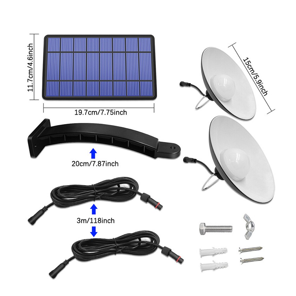 Retro Solar Pendant Light Outdoor Indoor Hanging Solar Powered Shed Lights Waterproof IP65 Decoration Lamp for Barn Yard Patio: Warm Light