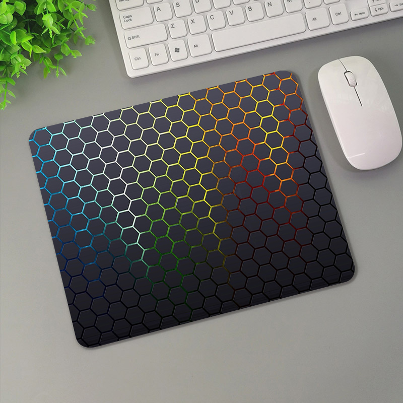Kleine Geschwindigkeit Spielen Zubehör Mousepad XXS Gummi Tastatur Kunst Maus Pad Gabinete PC Gamer Schreibtisch matt Tapis De Souris Spiel Teppich: Dunkelblau
