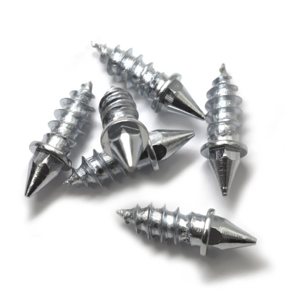 50 Uds. Tachuelas metálicas para neumáticos, accesorios para motos, cadenas de ajuste de rueda, tornillo fuera de carretera, clavo antideslizante para coche, pico de nieve, motocicleta