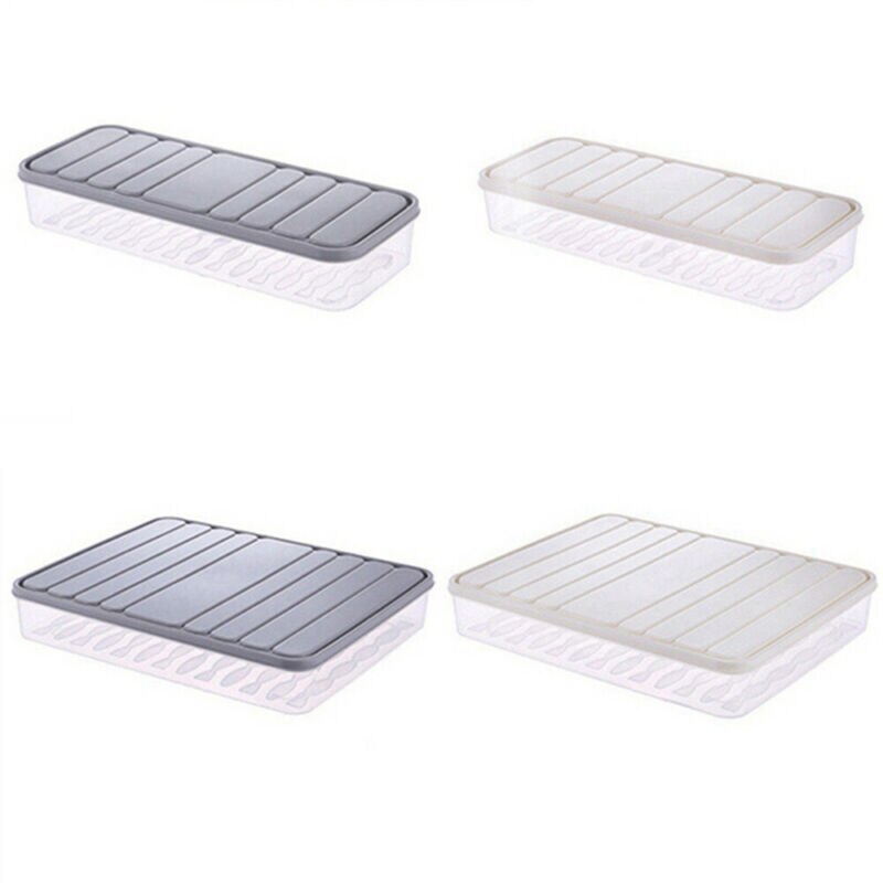 Food Grade Food Storage Boxes Refrigerator Meal Prep Containers for Dumplings Vegetables for Seafood 1pc