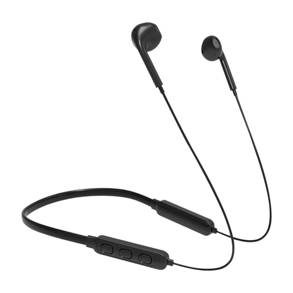 B12/14/15 Draadloze Bluetooth 5.0 Sport Headset Hals Semi-In-Ear Oordopjes Licht Nekband Met Actieve noise Cancelling Microfoon: B14 Black