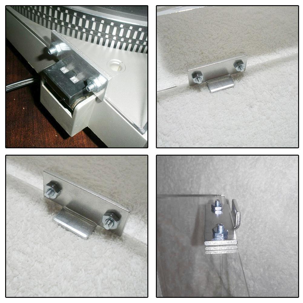 1 Pcs Dust Cover Fixing Repair Bracket Hinges For Technics Sl- 3200 B2 Q2 D3 Other Turntable Dust Cover Repair Piece Hing J5p1