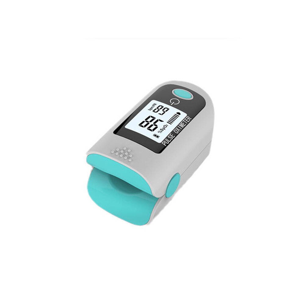 Pulsossimetro portatile pulsossimetro digitale per uso domestico ossigeno nel sangue misuratore di saturazione della frequenza cardiaca Spo2 PR Monitor per dito per la casa: MD1994BL