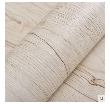 Wood grain Home Decor Furniture Vinyl Wrap Waterproof Wall Sticker Self Adhesive PVC Wallpaper Kitchen Desk Door Decorative Film