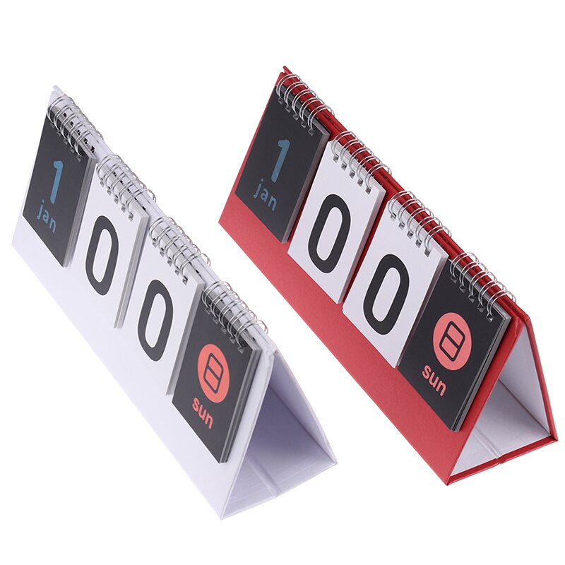 Daily Planner Desk Desktop Calendar Office Planning Organizer Perpetual Calendar