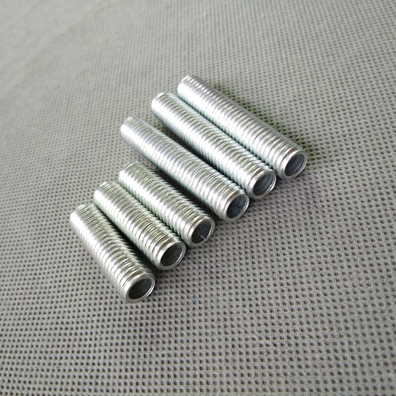 thumbnail image 2 of ZZZYW M10 Plastic Hollow Screw M10 Threaded Tube Lamp Holder Screw Cover Support Wire Lighting Accessories DIY (Color : D12XL10 Mm, Package : 100piece 2 of 13