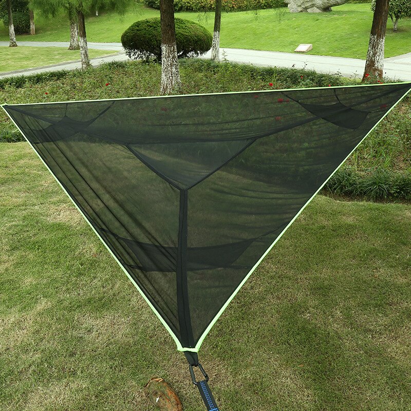 Anyoo Hangmat voor tuin en hangmatstoel met inklapbare standaard, set voor draagbare hangmat, dubbel gebruik binnen en buiten, camping