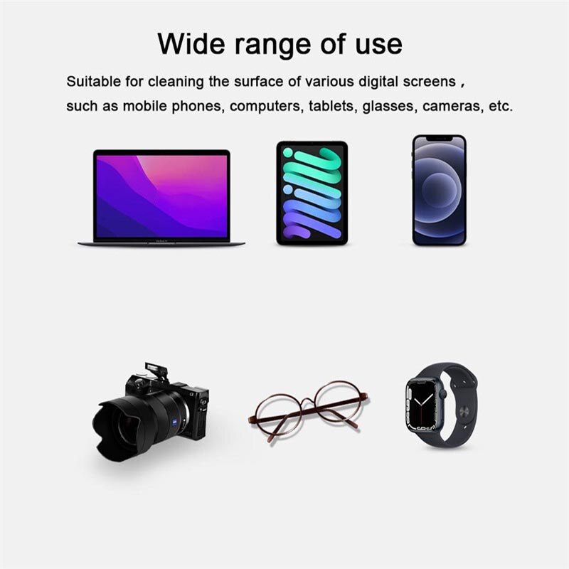 Putsduk för apple skärm display glas nano-textur paneler rengöringsduk tillbehör för iphone pro ipad macbook klocka