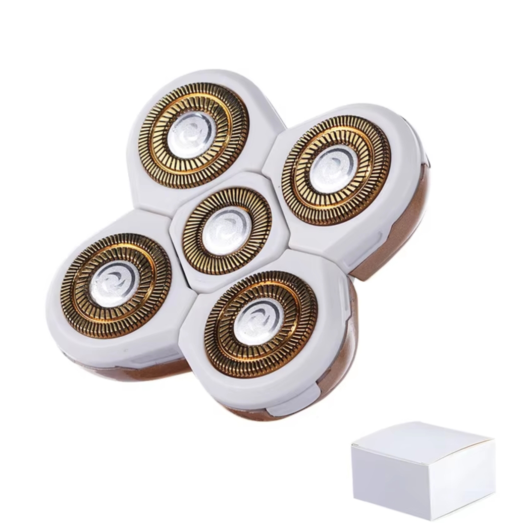 Replaceable 3D 4D 5D 6D 7D 8D 9D Electric Shaver Heads | Nose Trimmer, Hair Clipper & Facial Massage Heads