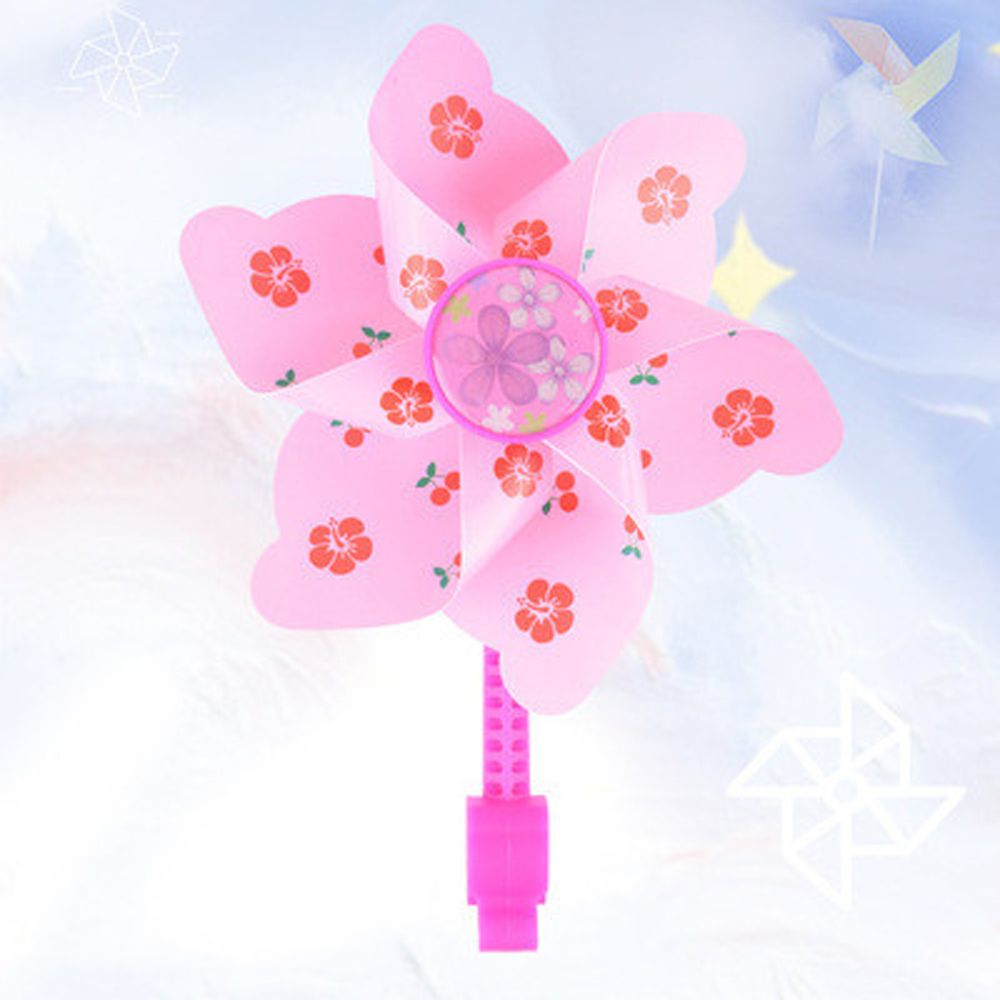 Kinderen Fiets Stuur Bloem Kleurrijke Pinwheel Windmolen Decoratie Voor Kids Fiets Scooter Onderdelen Accessoires
