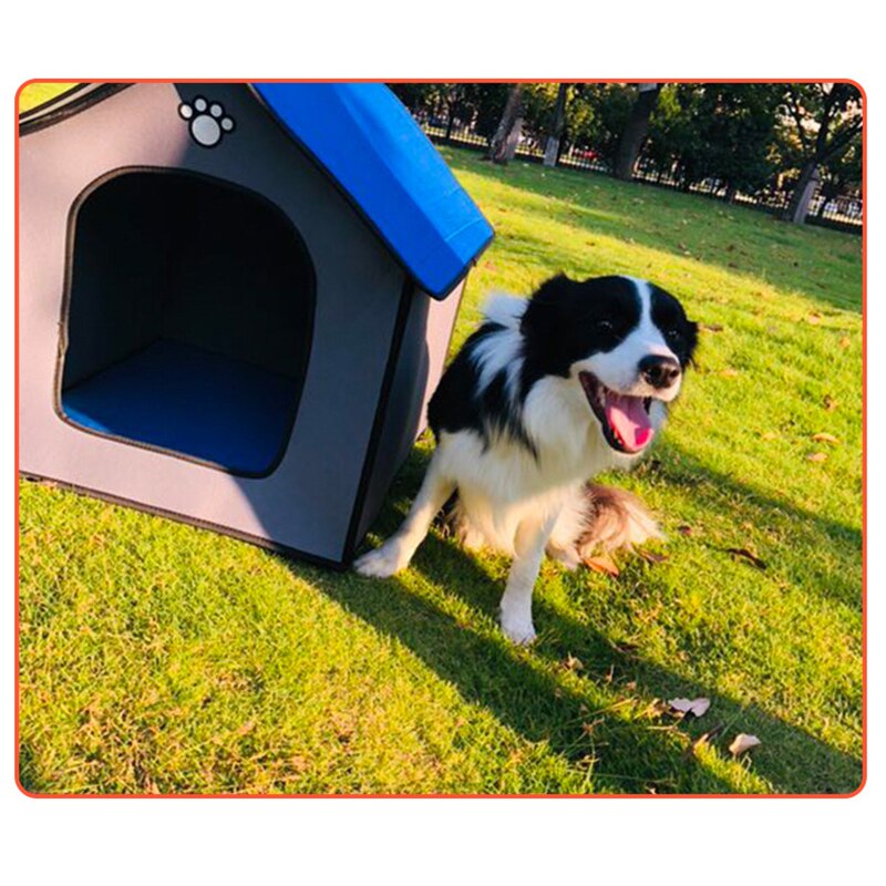 Portable Pet Dog House Foldable Dogs Room Outdoor Waterproof Soft Removable Kennel Nest For Dogs Cats Small Animals Pet Products