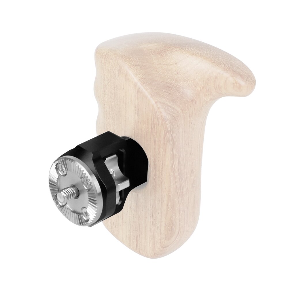 HDRIG-Connetor de montaje de extensión de M6, Kit de jaula de cámara con mango de madera, accesorios estándar ARRI Rosette