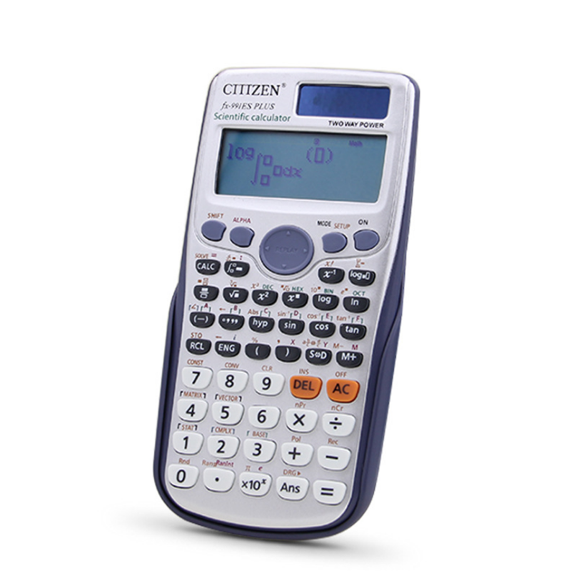 FX-991ES PLUS matrix complexe oplossing systeem van vergelijkingen hoge school college student functie computer science calculator