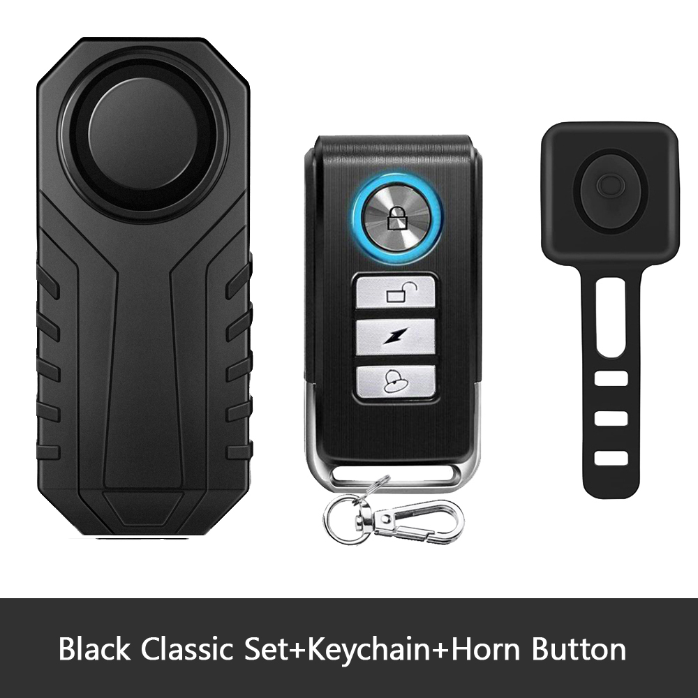 Extractme – alarme de Moto, télécommande sans fil, étanche, 113db, pour vélo, Scooter électrique, Moto, alarme de sécurité antivol