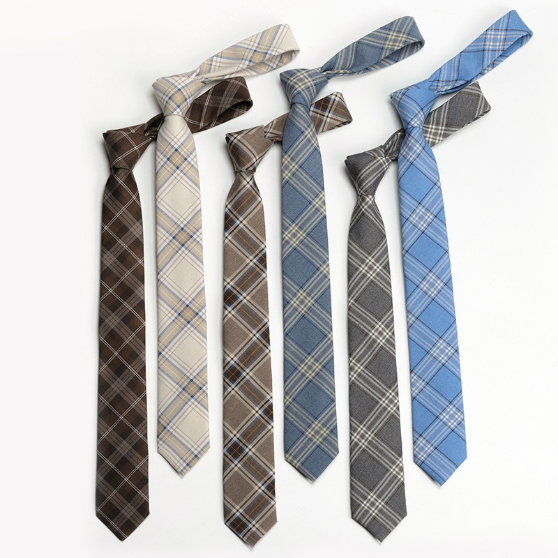 Braune Krawatte für Herren, Hemd, , männlich, adrette, Hochschule-Stil, Kaffee, Streifen, retro-Krawatte, Dekoration, JK-Krawatte, weiblich, mädchenhaft, Kawaii-Accessoires