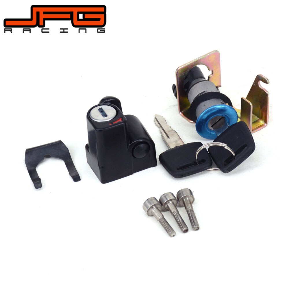 Lockset Ignition Key Switch Fuel Gas Cap Lock Keys For Honda VT250 CB400 1992 1993 1994 1995 1996 1997 1998 CB-1 VFR400