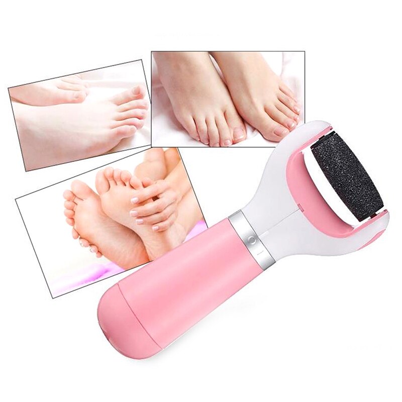 Electric Foot file Care Tool Feet Hard Dead Skin Removal Battery Power Foot USB Exfoliator Heel Callus Remover Pedicure Device