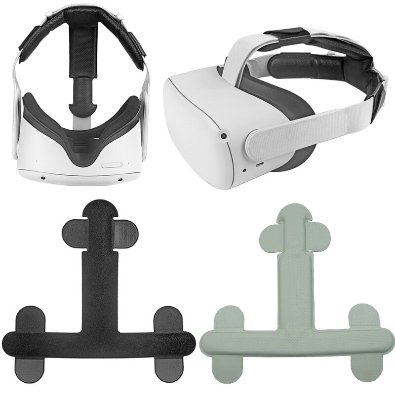 Verstelbare Hoofdband Hoofdband Kussen Voor Oculus Quest 2 Vr Headset Hoofdband Spons Druk Verlichten Vr Glazen Accessoires