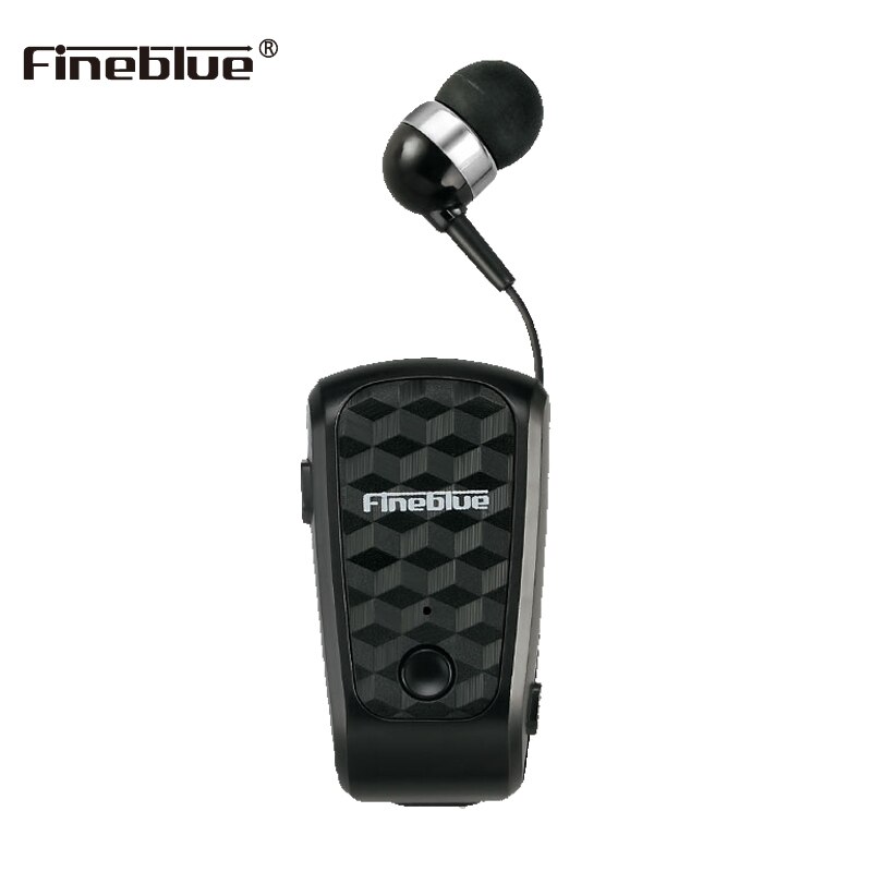 Fineblue FQ-10 bluetooth Earphone retractable Earbuds In-Ear Hand Free with Micphone for IOS XiaoMi Smartphone 10 hour call