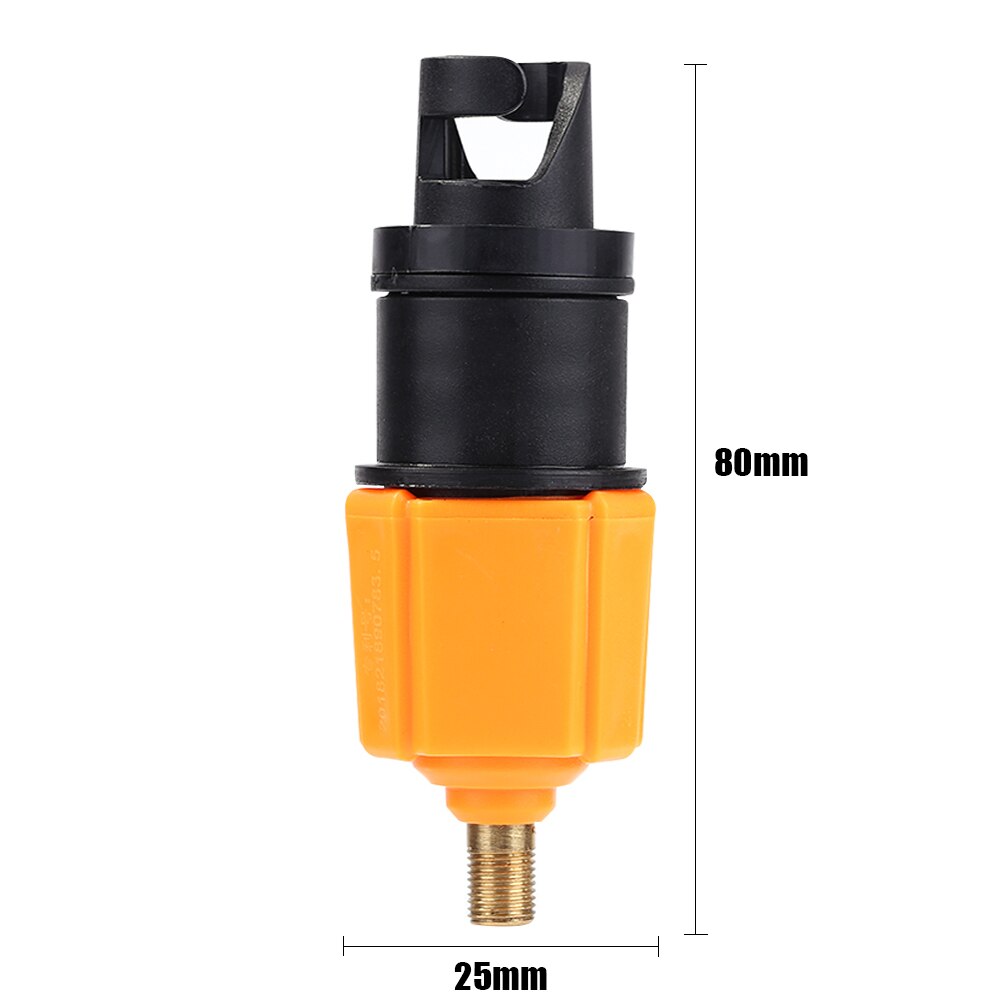 SUP Board Kayak Inflatable Pump Adapter Rowing Boat Air Valve Adaptor Air Valve Pump Attachment Kayak Accessories: D