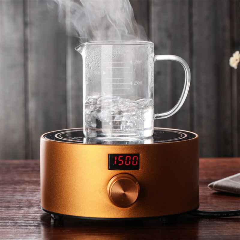 High Borosilicate Glass Measuring Cup Heat Resistant Measuring Glass Jug with Scale Milk Coffee Breakfast Cup Drinkware