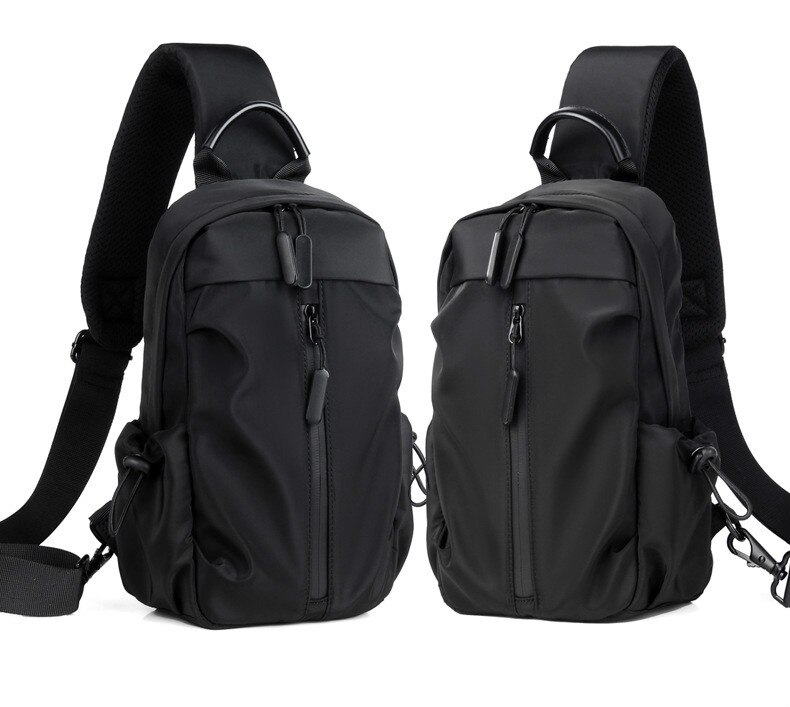 Multifunctionele Crossbody Tas Voor Heren Schouder Messenger Bags Mannelijke Waterdichte Korte Trip Borst Bag Pack Portemonnees Handtassen