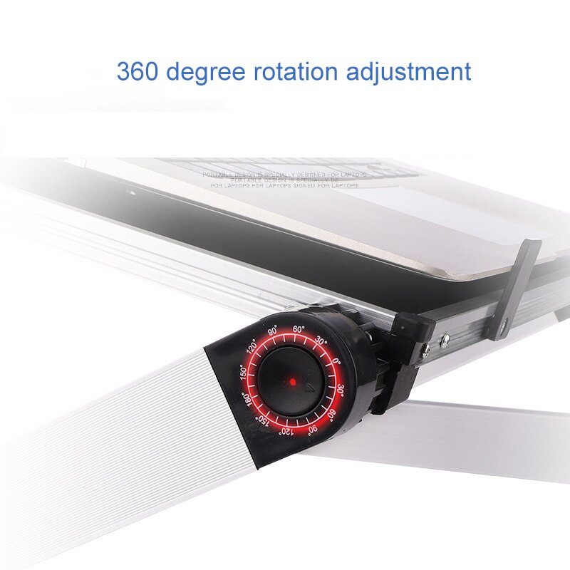 Universal 360 grad einstellung klappbarer laptop-tablet-laptopständer aus aluminiumlegierung für macbook pro notebook-unterstützung laptop-schreibtisch