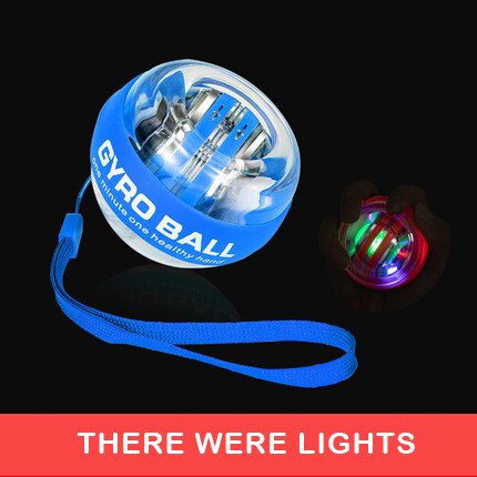 Wrist Training Device Exercise Equipment Self-starting Powerball, Wrist Strength, Handball Muscle Relaxation and Rotation: Blue
