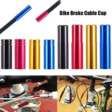 Tapa de Cable de cambio de freno/desviador de aluminio, 5 piezas, 4 colores, tapa de punta de extremo de bicicleta para exteriores, accesorios de piezas de ciclismo de montaña y carretera