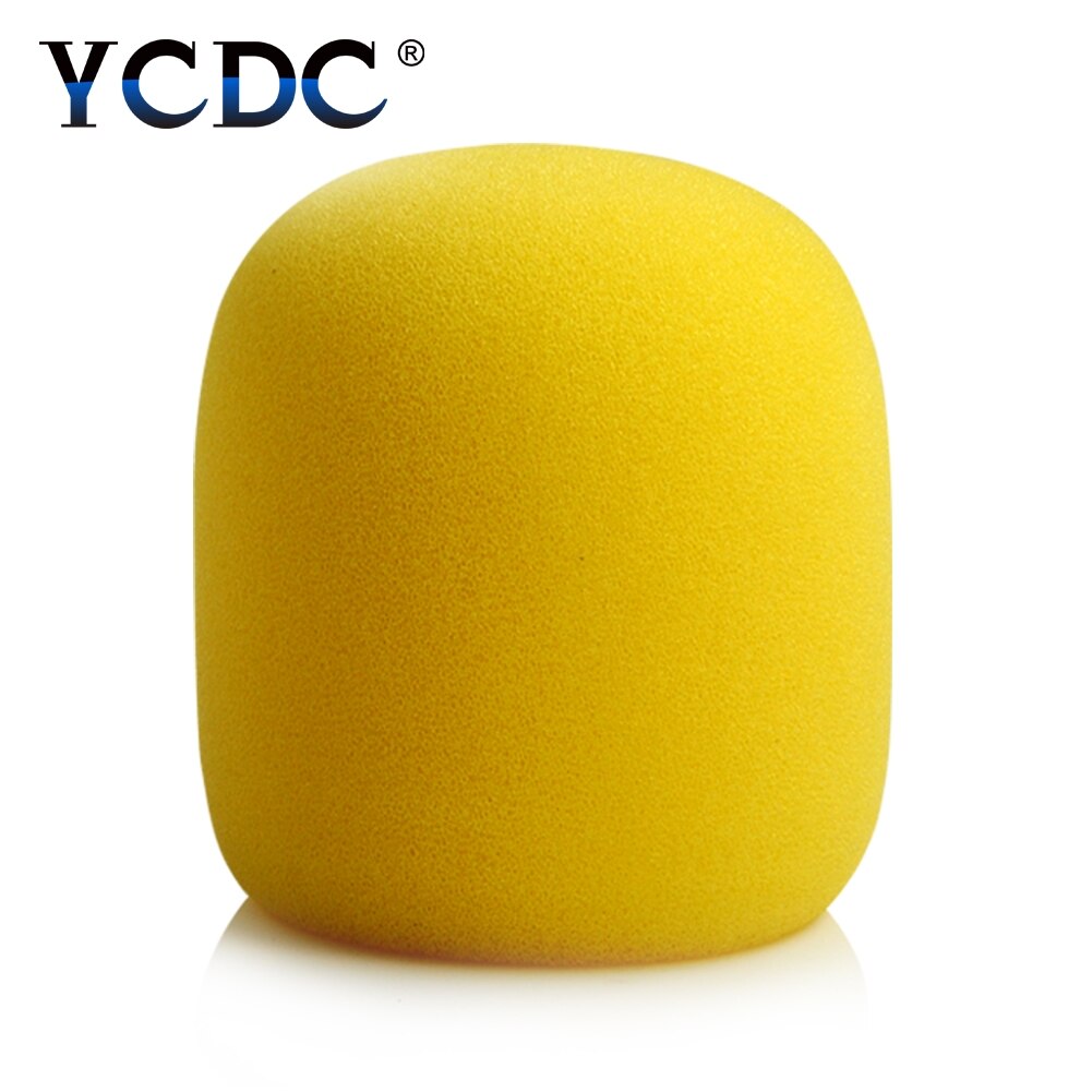 1PC Multi farbe Handheld Bühne Ball bilden Mikrofon-windschutz-schaum Mic Abdeckung Karaoke DJ 7X3,5 CM