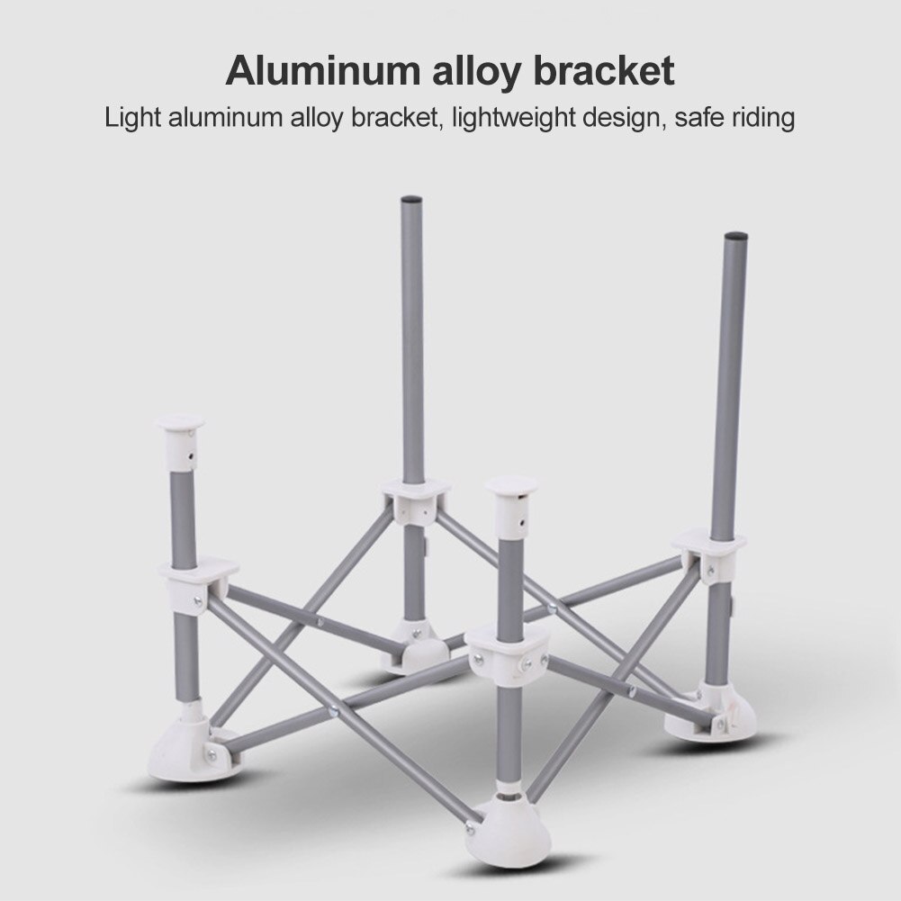 Børn spisebordsstol aluminiumslegering bærbar foldbar strand aftagelig camping baby rejse spiser højstol med bakke græsplæne