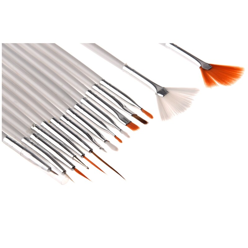 15Pcs Nail Art Schilderen Pen Brush