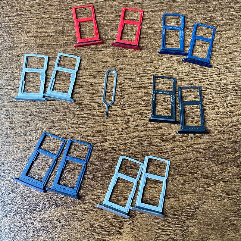 2/PCS Sim Card Tray Slot Holder For Huawei Y9S Socket Adapter Connector Replacement