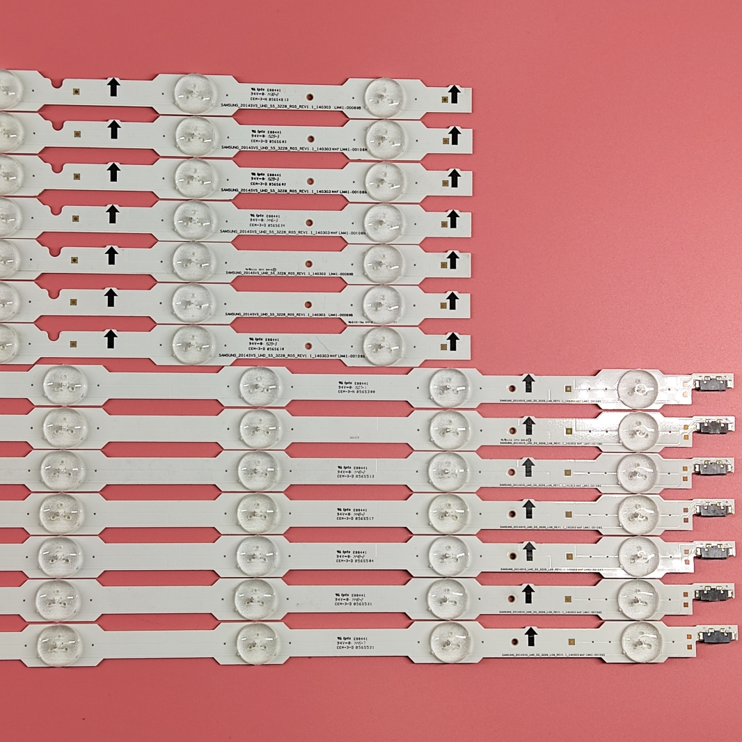Tira Conduzida Luz de Fundo para UE55HU6900S UE55HU7000 UN55HU7000 UN55HU6840 DUGE-550DCA-R5 550DCB BN96-34251A 34252A 32182A 32183A