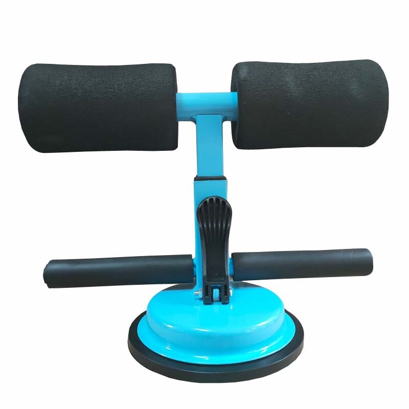 Justerbar inomhus gym träning magmaskin träning sit-ups hem fitness buken curl träning magrullar bärbart verktyg: Blå typ 1