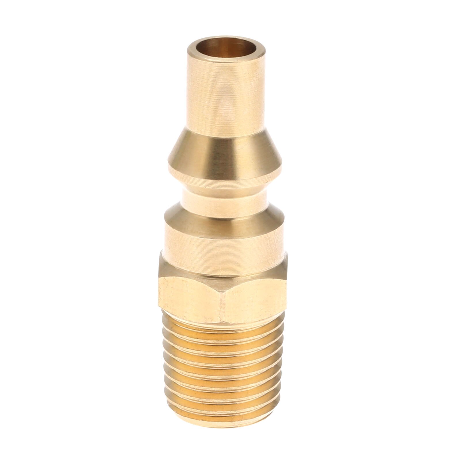 Propane Brass Quick Connect Fitting Adapter Male Plug 1/4inch NPT For BBQ And Low Pressure Propane Gas Systems