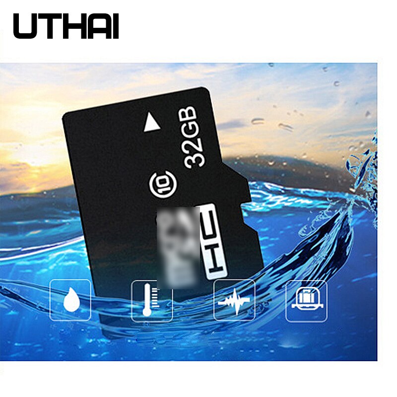 UTHAI C15 carte mémoire Micro SD 32GB 16GB 64GB 8GB carte TF SDXC SDHC classe 10 lecteur Flash carte microsd SDX pour smartphone caméra